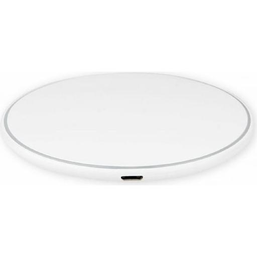 Cablexpert Беспроводное зарядное устройство 10.5Вт QI, кабель MicroUSB 1м, подсветка, белый, коробка (MP3A-PC-31) фото 1