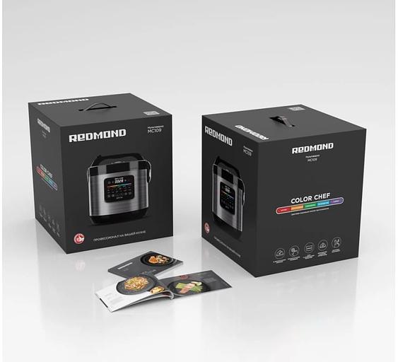 Мультиварка Redmond MC109 4л 860Вт черный фото 5