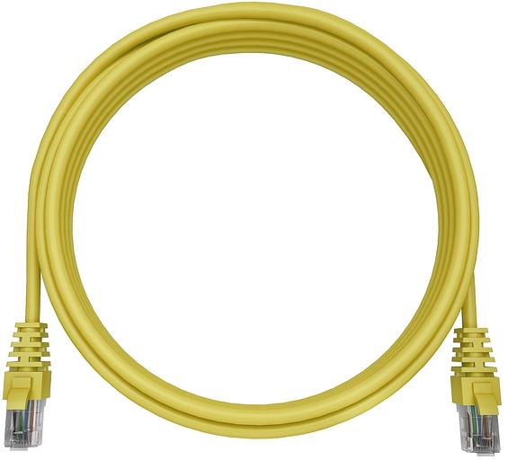 Патч-корд NTSS NTSS-PC-UTP-RJ45-5e-0.15-LSZH-YL NTSS-PC-UTP-RJ45-5E-0.15-LSZH UTP RJ-45 вил.-вилка RJ-45 кат.5E 0.15м желтый LSZH (уп.:1шт) фото 4