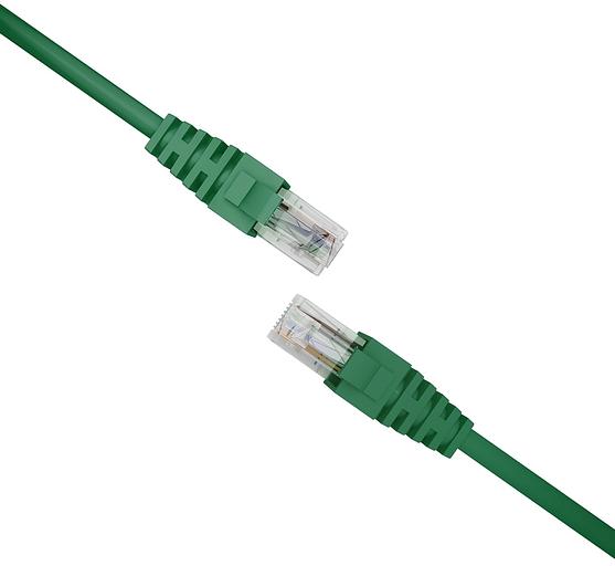 Патч-корд NTSS NTSS-PC-UTP-RJ45-5e-0.3-LSZH-GN NTSS-PC-UTP-RJ45-5E-0.3-LSZH UTP RJ-45 вил.-вилка RJ-45 кат.5E 0.3м зеленый LSZH (уп.:1шт) фото 2