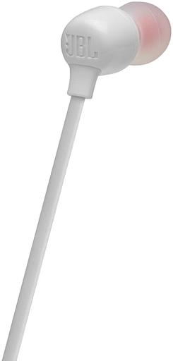 Гарнитура вкладыши JBL Tune 125 белый беспроводные bluetooth в ушной раковине (JBLT125BTWHT) фото 6