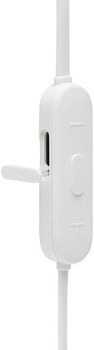 Гарнитура вкладыши JBL Tune 125 белый беспроводные bluetooth в ушной раковине (JBLT125BTWHT) фото 7