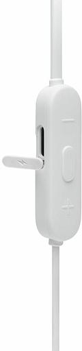 Гарнитура вкладыши JBL Tune 215BT белый беспроводные bluetooth шейный обод (JBLT215BTWHT) фото 6