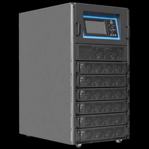 Шасси модульного источника бесперебойного питания 60 кВА/60 кВт серии СМ, 6 слотов для силовых модулей 10 кВА/10 кВт (SNR-UPS-ONRT-060-10CMX33) фото 1