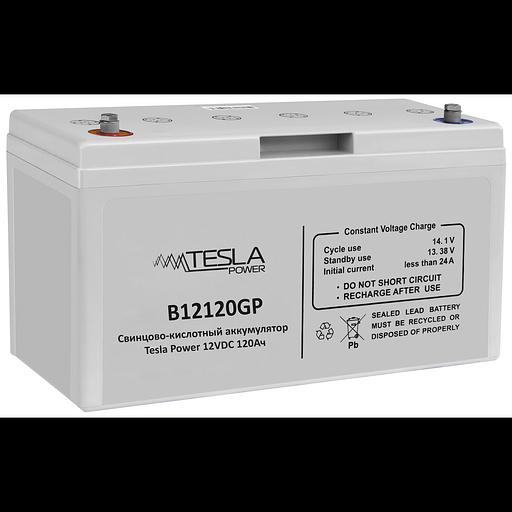 Свинцово-кислотный аккумулятор Tesla Power 12VDC 120Ач фото 1