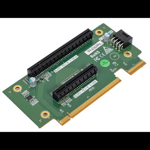 Адаптер 1x PCI-Ex16 / 1x PCI-Ex8 для серверов SNR 2U серии RS/RE RM2112-PCIEIB1 PCBA VER.B фото 1