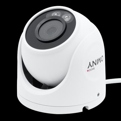 Камера сетевая купольная 5Мп OMNY BASE miniDome5E-WDS-SDL-C 36 с двойной подсветкой и микрофоном фото 1