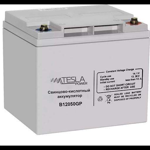 Свинцово-кислотный аккумулятор Tesla Power 12VDC 50Ач фото 1