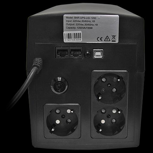 Источник бесперебойного питания Line-Interactive, 1200 VA фото 4