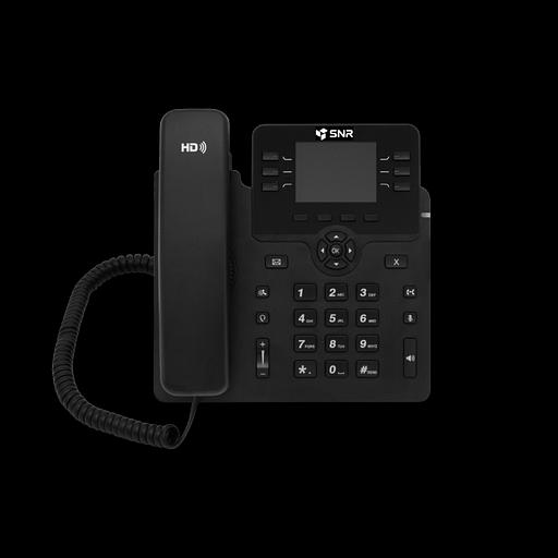 IP-телефон SNR-VP-76-CG-P, 6 SIP-аккаунта, цветной дисплей, GigE, PoE, без БП фото 2