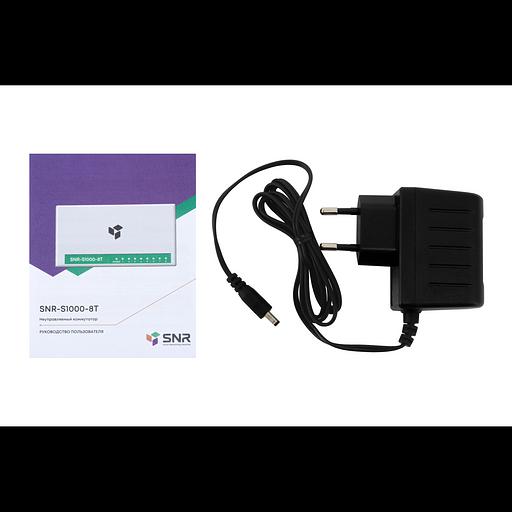 Неуправляемый коммутатор SNR-S1000-8T фото 3