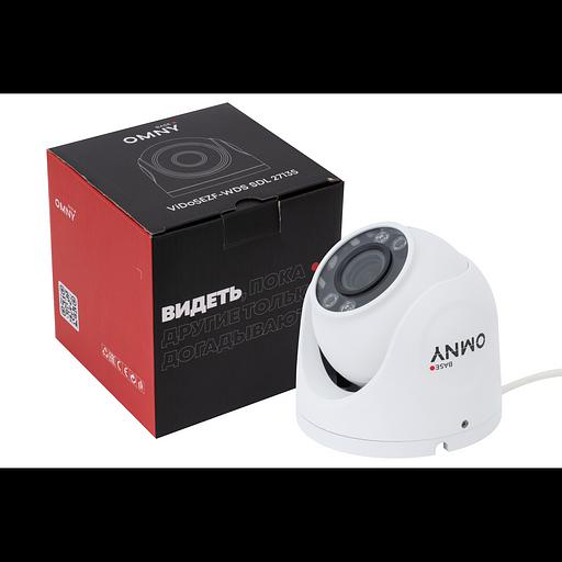 Камера сетевая купольная 5Мп OMNY BASE ViDo5EZF-WDS SDL-C 27135 с двойной подсветкой и микрофоном фото 3