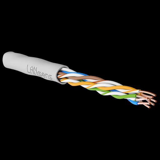 Кабель витая пара LANsens UTP, 4 пары Cat.5e, PVC, indoor, 305м фото 1