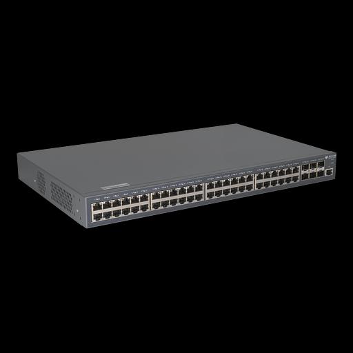 Управляемый коммутатор уровня 3 BDCOM S2900-48T6X, 48x 10/100/1000Base-T, 6x 1/10GE SFP+, 220VAC фото 3