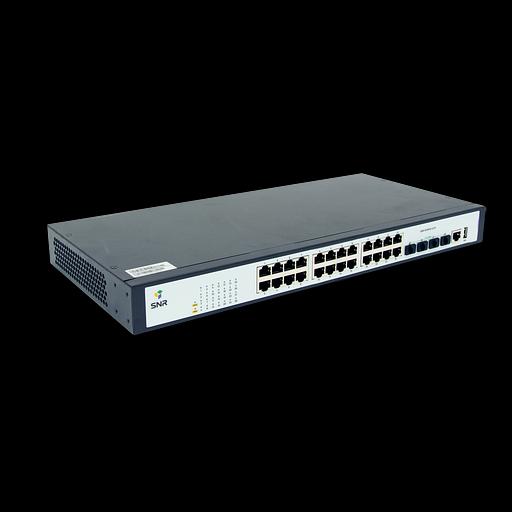 Управляемый коммутатор уровня 2 SNR-S2989G-24TX-RPS фото 2