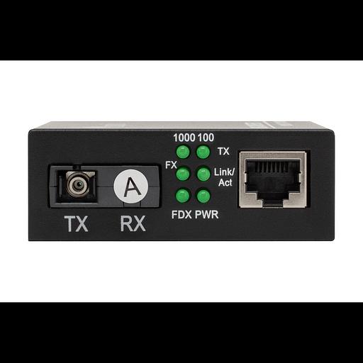 Медиаконвертер 10/100/1000-Base-T / 1000Base-FX, Tx/Rx: 1310/1550нм фото 3
