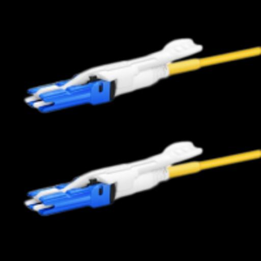 Патчкорд оптический CS/UPC SM Duplex 2 метра 2мм фото 1
