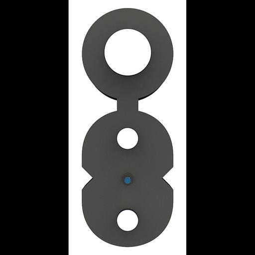 Кабель оптический Alpha Mile FTTx, с дополнительным несущим элементом (проволока 1.0 мм), 1 волокно фото 2