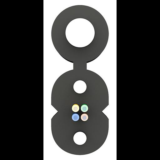 Кабель оптический Alpha Mile FTTx, с дополнительным несущим элементом (проволока 1.0 мм), 4 волокна фото 2