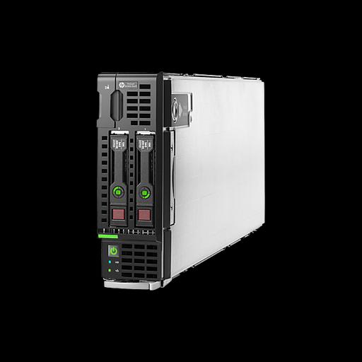 Блейд-сервер BL460c Gen8, 2 процессора Intel 8C E5-2660 2.20GHz, 48GB DRAM, P220i/512MB, 2x10Gb 554FLB, 2x300GB SAS фото 1