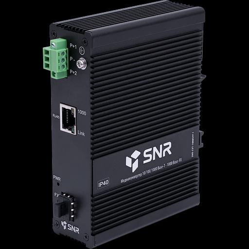 Медиаконвертер 10/100/1000-Base-T / 1000Base-FX с SFP-портом в индустриальном исполнении фото 1