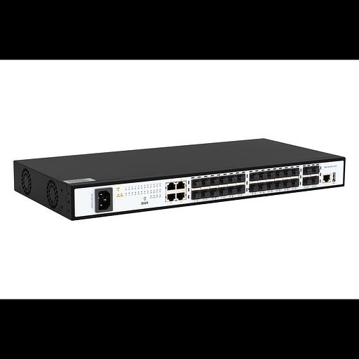 Управляемый коммутатор уровня 2+ SNR-S5210G-24FX-RPS фото 2