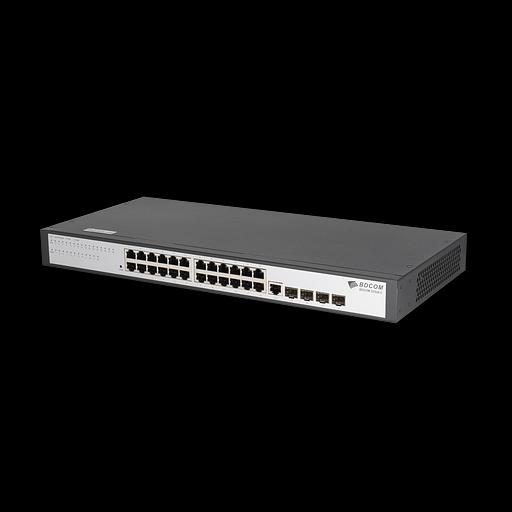 Управляемый коммутатор уровня 2 BDCOM S2528-C, 24x 10/100/1000Base-T, 4x combo 1G SFP/RJ45, 220VAC фото 4