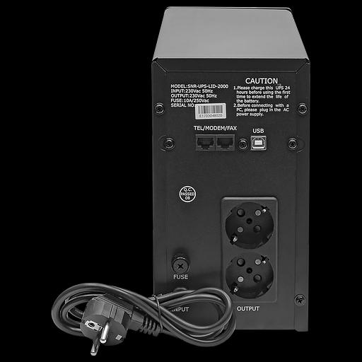 Источник бесперебойного питания Line-Interactive, 2000 VA, настольный фото 3