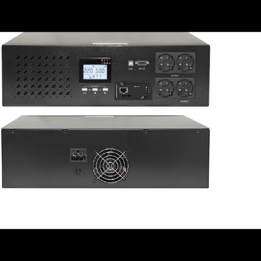 Источник бесперебойного питания Line-Interactive SNR LIRM 3000ВА/2400Вт (PF-0.8), 1ф:1ф (220-240В), 48В (DC) (4x9Ач) (чистый синус на выходе) фото 1