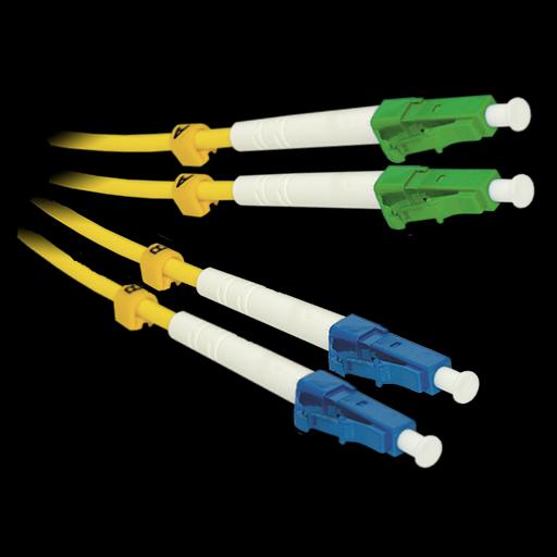 Патчкорд оптический LC/UPC-LC/APC SM Duplex 0,5 метра фото 2