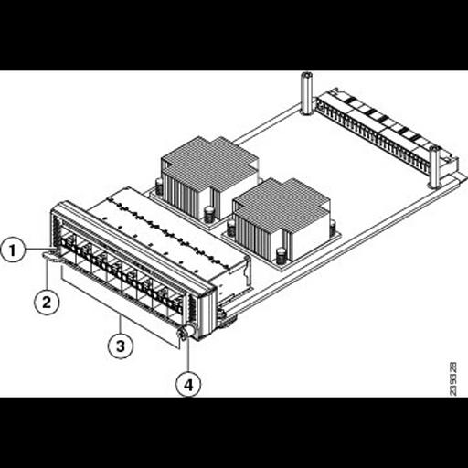 Модуль Cisco N55-M16UP фото 3