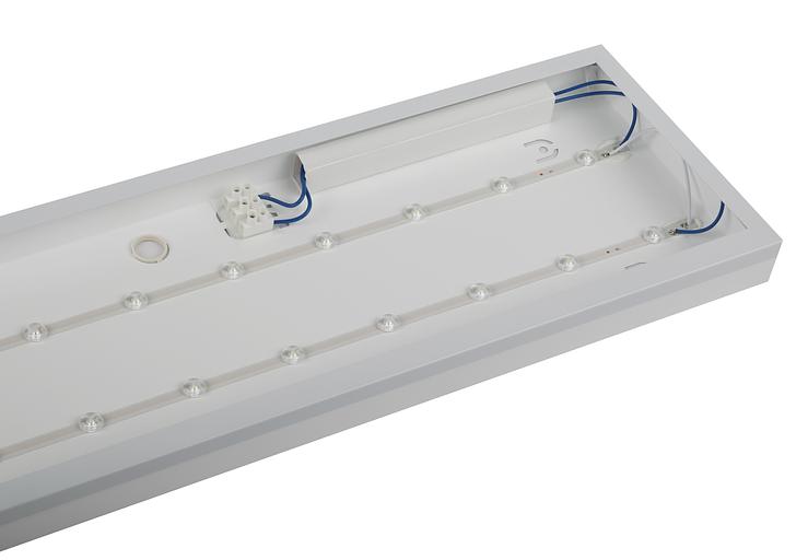 Светильник светодиодный 6500К 3600х80x1195x25 с равномерной засветкой матовый SPO-17-9-6K-40 40Вт фото 5