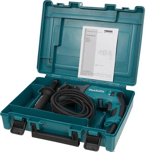 Перфоратор Makita HR2470 патрон:SDS-plus уд.:2.4Дж 780Вт (кейс в комплекте) фото 8