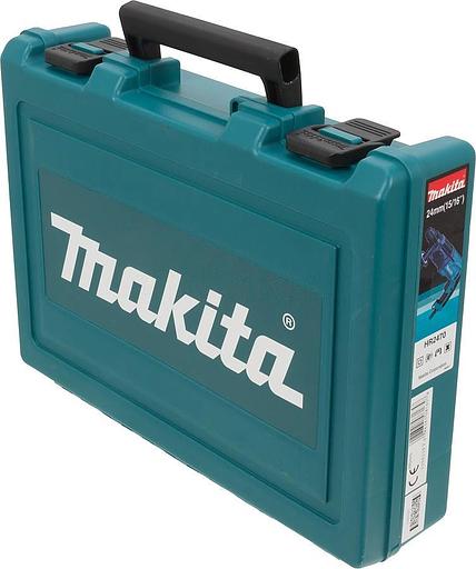 Перфоратор Makita HR2470 патрон:SDS-plus уд.:2.4Дж 780Вт (кейс в комплекте) фото 9
