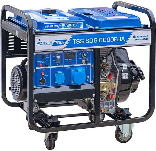 Генератор ТСС SDG 6000EHA 6.5кВт фото 3
