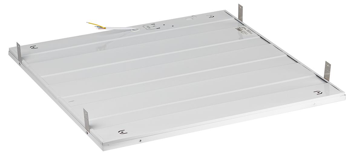 Светильник светодиодный SPO-640-3-6K-32 32Вт 6500К 3200Лм IP40 588х588х19 матовый грильято фото 6