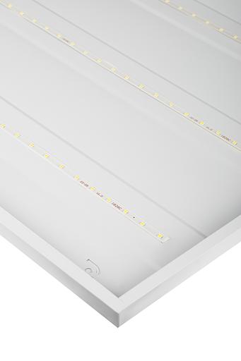 Светильник светодиодный SPO-640-3-6K-32 32Вт 6500К 3200Лм IP40 588х588х19 матовый грильято фото 9