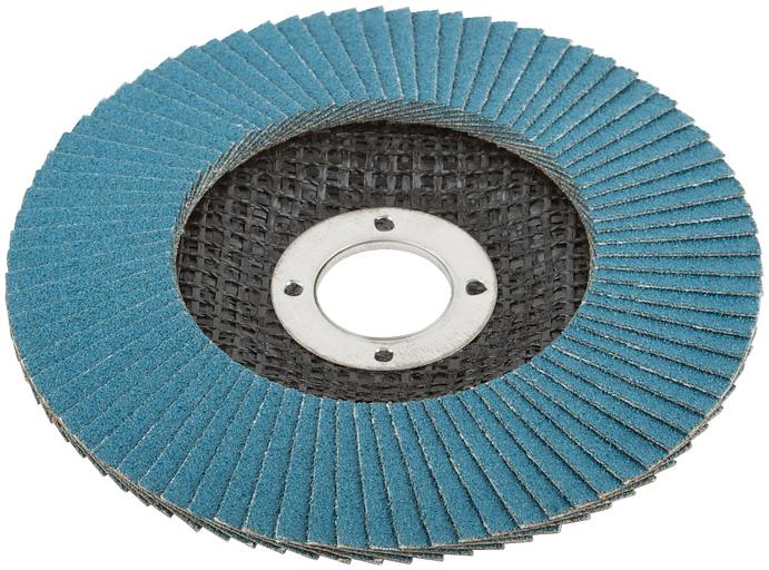Круг лепестковый торцевой циркониевый Cutop Profi Plus (80 лепестков) 125 х 22.2 мм, Р80 фото 2