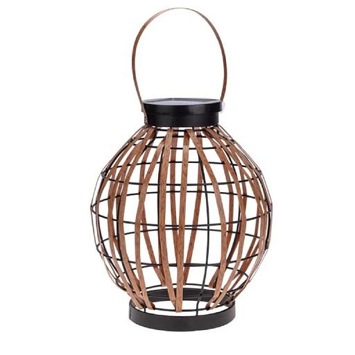 Rexant 602-2411 Светильник садовый Бамбук, 29см, 3000К, встроенный аккумулятор, солнечная панель, коллекция Бали фото 1