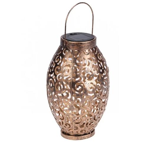 Rexant 602-2407 Светильник садовый Фенер, 3000К, встроенный аккумулятор, солнечная панель, коллекция Стамбул фото 1