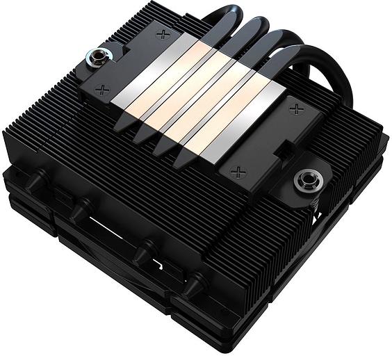 Устройство охлаждения(кулер) ID-Cooling IS-40-XT Soc-AM5/AM4/1151/1200/1700 черный 4-pin 14-35dB Al+Cu 100W 400gr Ret фото 6