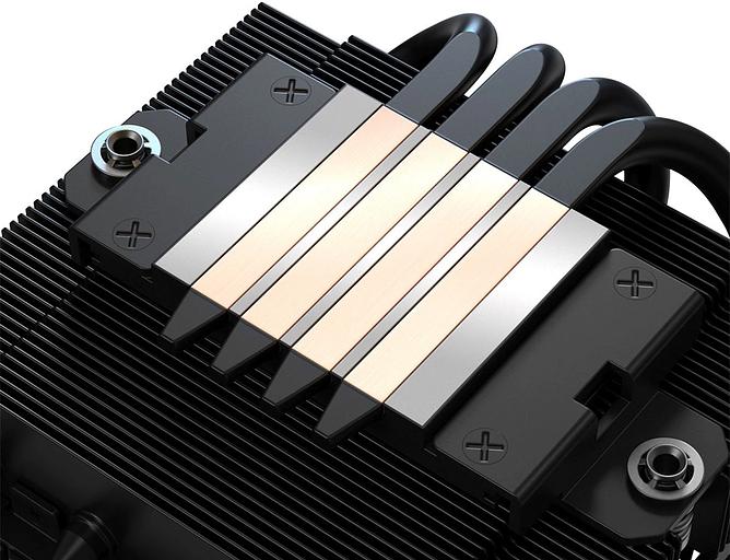 Устройство охлаждения(кулер) ID-Cooling IS-40-XT Soc-AM5/AM4/1151/1200/1700 черный 4-pin 14-35dB Al+Cu 100W 400gr Ret фото 7