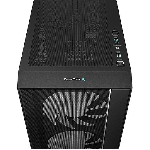 Корпус Deepcool MATREXX 55 V4 MESH черный без БП E-ATX 2xUSB2.0 1xUSB3.0 audio bott PSU фото 3