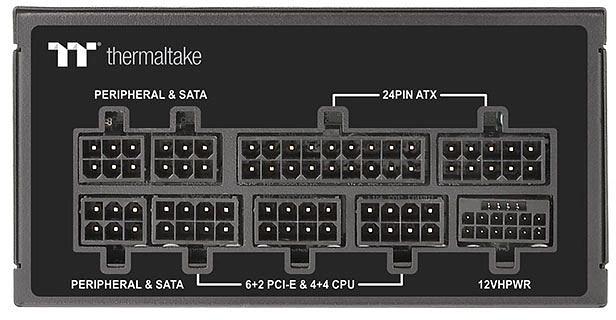 Блок питания Thermaltake SFX 750W Toughpower SFX750 Gen.5 80+ platinum 24pin APFC 90mm fan 3xSATA Cab Manag RTL фото 4