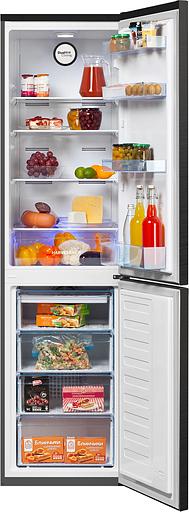 Холодильник Beko B3R0CNK332HXBR 2-хкамерн. черный сапфир фото 1