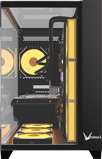 Корпус Formula Crystal Z9 FLOE черный без БП ATX 2xUSB3.0 audio bott PSU фото 3