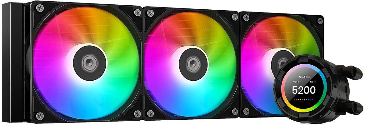 Система водяного охлаждения ID-Cooling SL360 XE ARGB Soc-AM5/AM4/1151/1200/2066/1700 черный 4-pin 14-30dB Al+Cu 350W Ret фото 1