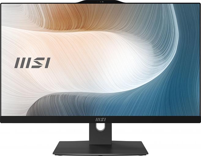 Моноблок MSI Modern AM242P 1M-1028RU 23.8" Full HD Core 5 120U (1.4) 16Gb SSD512Gb UHDG Windows 11 Professional GbitEth WiFi BT 120W клавиатура мышь Cam черный 1920x1080 фото 1