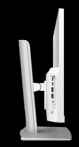 Моноблок MSI Modern AM242P 1M-1022XRU 23.8" Full HD Core 5 120U (1.4) 16Gb SSD512Gb UHDG noOS GbitEth WiFi BT 120W клавиатура мышь Cam белый 1920x1080 фото 5