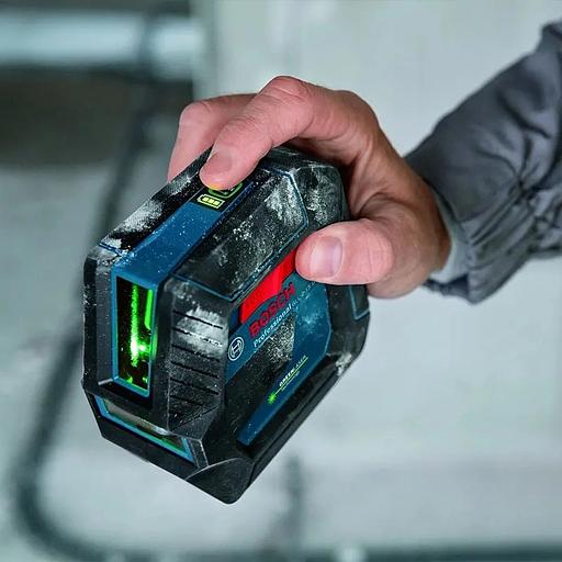 Нивелир лазерн. Bosch GLL 2-15G 2кл.лаз. 540нм цв.луч. зеленый 2луч. (0601063W02) фото 4